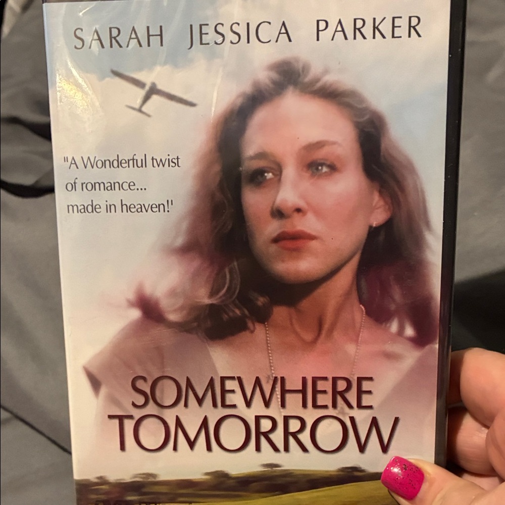 Somewhere Tomorrow DVD - Sarah Jessica Parker - White & Pink Cover
